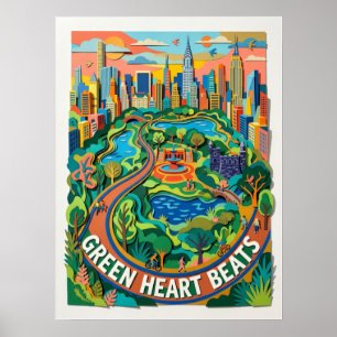 Affiche de Central Park Manhattan