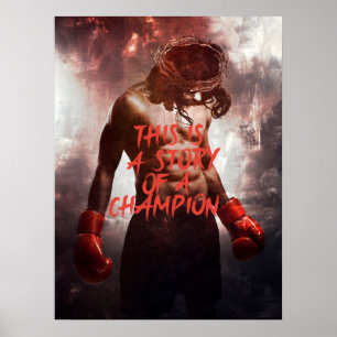 Affiche de champion de Jésus