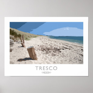 Affiche de chemin de fer de Tresco