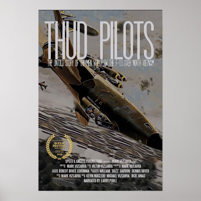 Affiche de cinéma THUD Pilots (Devant)