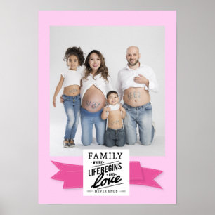 Affiche de citation moderne de photo personnalisée