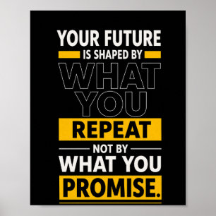 Affiche de citation motivante