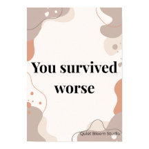 Affiche de citation motivationnelle minimaliste