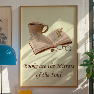 Affiche de citation pour amateur de livres