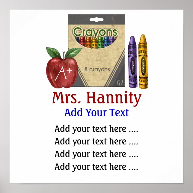 Affiche de classe de l'école Lg. par SRF (Devant)