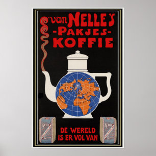 Affiche de Coffee de Van Nelle's