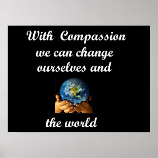 Affiche de compassion