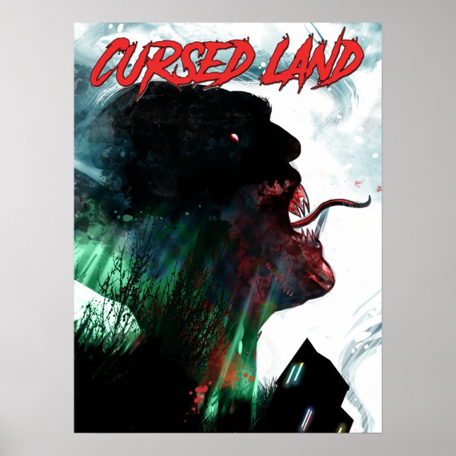 Affiche de conception de la terre maudit V1 (Devant)