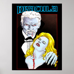 Affiche de conception Dracula V1