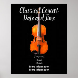 Affiche de concert à Customiser