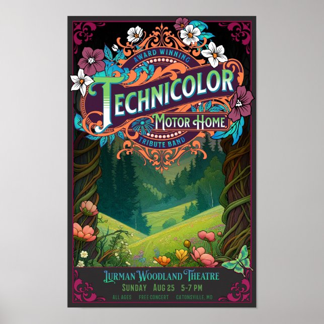 Affiche de concert TMH Lurman 2024 (Devant)