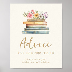 Affiche de conseils de A New Chapter Books