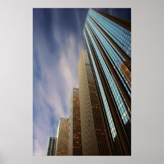 Affiche de construction moderne, New York