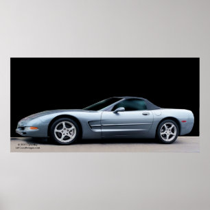 AFFICHE DE CORVETTE