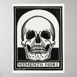 Affiche de crâne
