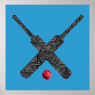 affiche de cricket