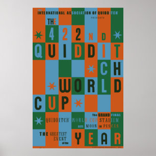 Affiche de damier Coupe du Monde de QUIDDITCH™