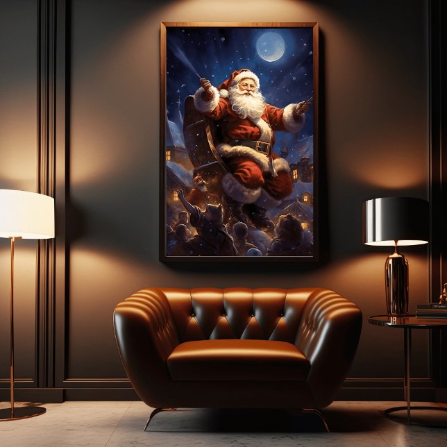 Affiche de décoration murale de Sentaclouse (Créateur téléchargé)