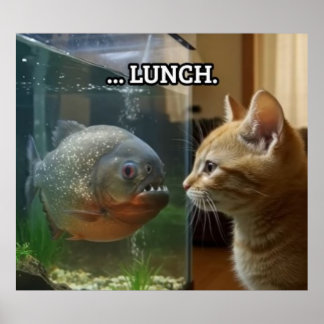 Affiche de déjeuner