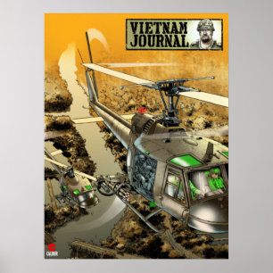 affiche de design du journal vietnamien V1