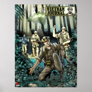 affiche de design du journal vietnamien V5