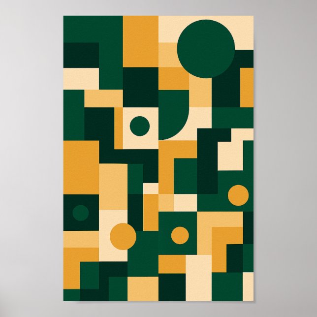 Affiche de design morderne esthétique (Devant)