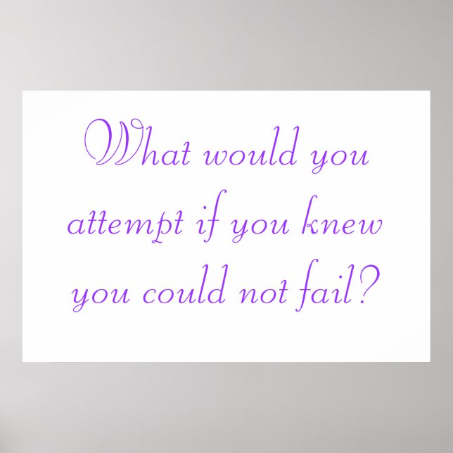 Affiche de devis inspirante (Devant)