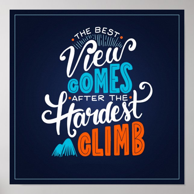 Affiche de devis motivationnelle (Devant)