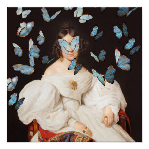 Affiche de diva Rêves de papillon