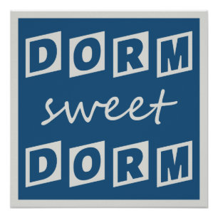 Affiche "de dortoir doux de dortoir"