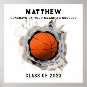 Affiche de félicitations pour la remise des diplôm