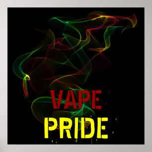 Affiche de fierté de Vape