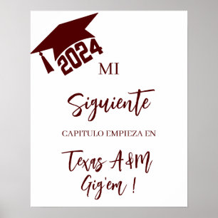 Affiche de fin d'études 2024