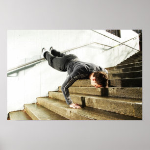 affiche de forme physique de ross Preston