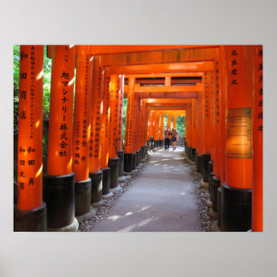 Affiche de Fushimi Inari Kyoto