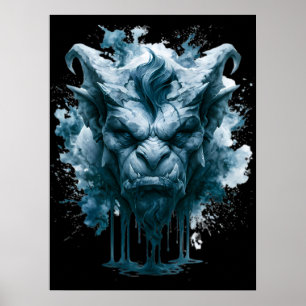 Affiche de Gargouille de Dark Fantasy