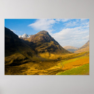 Affiche de Glen Coe, Écosse