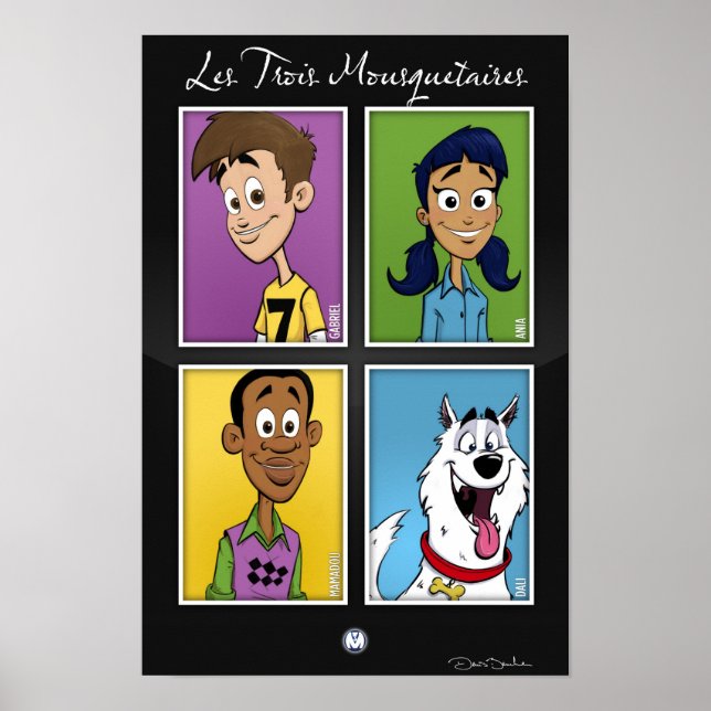 Affiche de grandeur moyenne poster (Vorne)