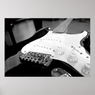 Affiche de guitare électrique