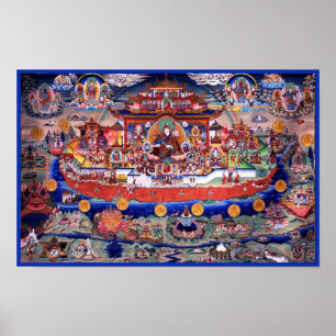 Affiche de Guru Rinpoche - Zangdokpalri