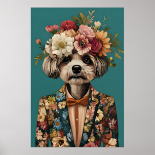 Affiche de Havanais en costume, Portrait de Havana