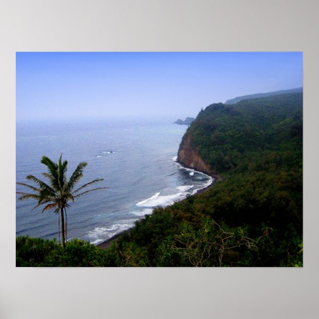 Affiche de Hawaii de Pulolu Look Out (Devant)