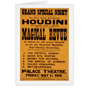 Affiche de Houdini