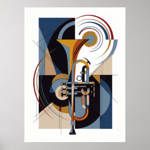 Affiche de Jazz Moderne Vintage
