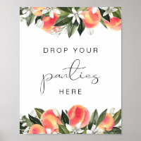 Affiche de jeu de culotte pour enterrement de vie