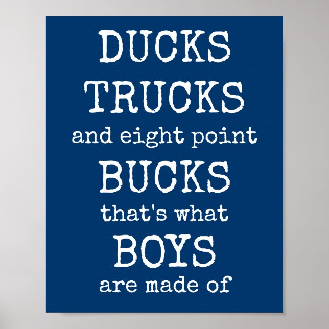 Affiche de jeu d'impression What Little Boys Are M (Devant)