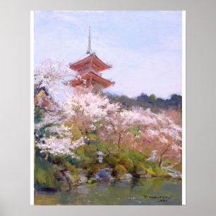 Affiche de Kyomizu-dera Kyoto de beaux-arts