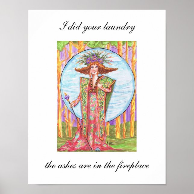 affiche de la buanderie (Devant)