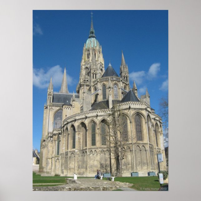 Affiche de la cathédrale de Bayeux (Devant)