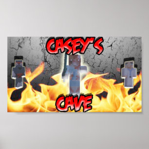 Affiche de la caverne de Casey
